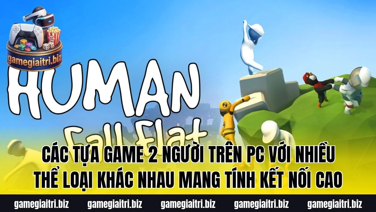 Các tựa game 2 người trên PC với nhiều thể loại khác nhau mang tính kết nối cao