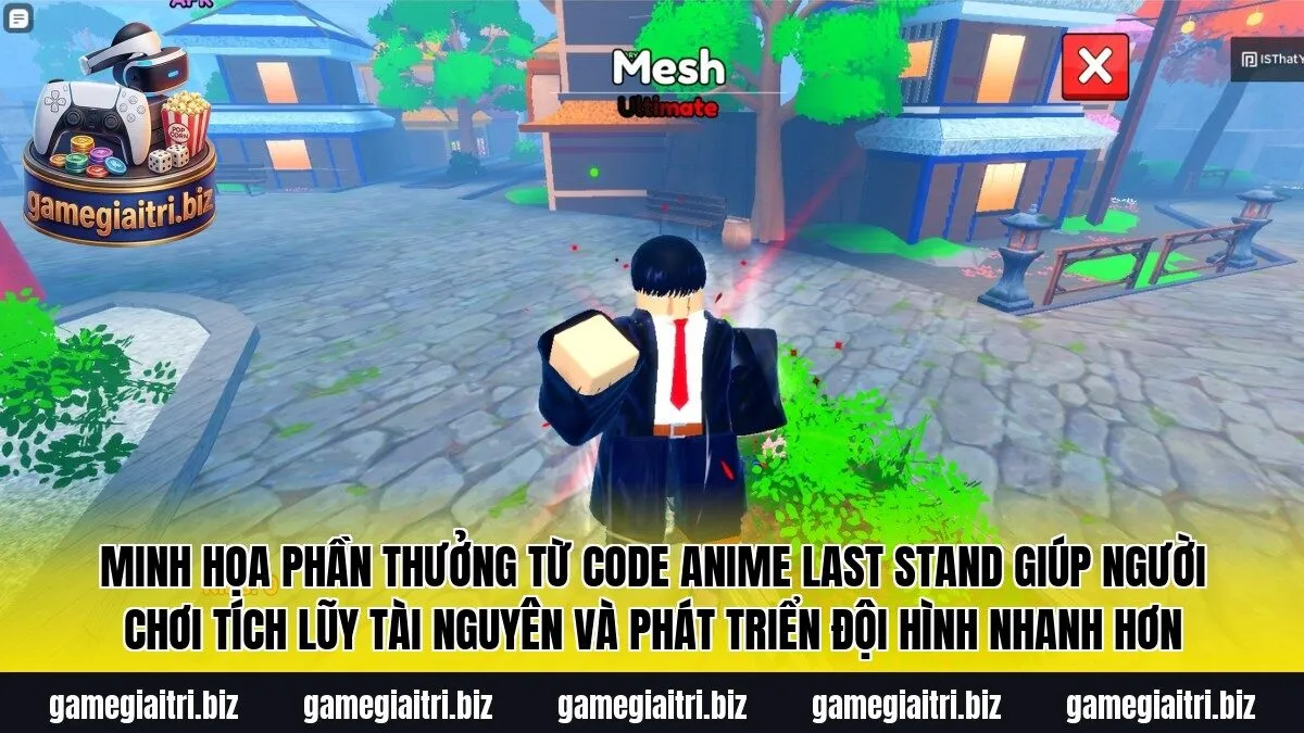 Minh họa phần thưởng từ Code Anime Last Stand giúp người chơi tích lũy tài nguyên và phát triển đội hình nhanh hơn