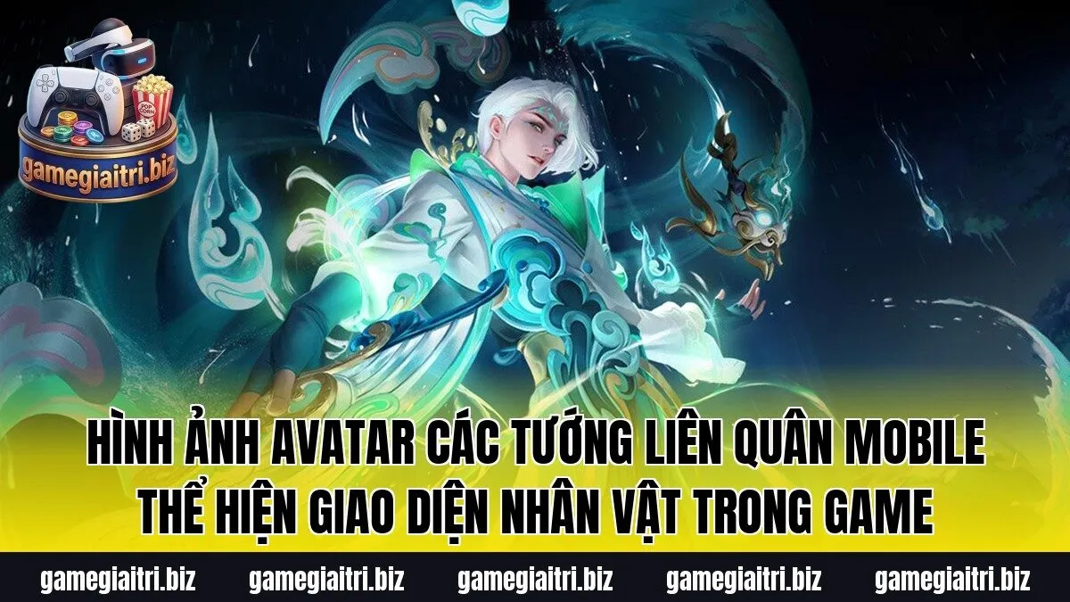 Hình ảnh avatar các tướng Liên Quân Mobile thể hiện giao diện nhân vật trong game